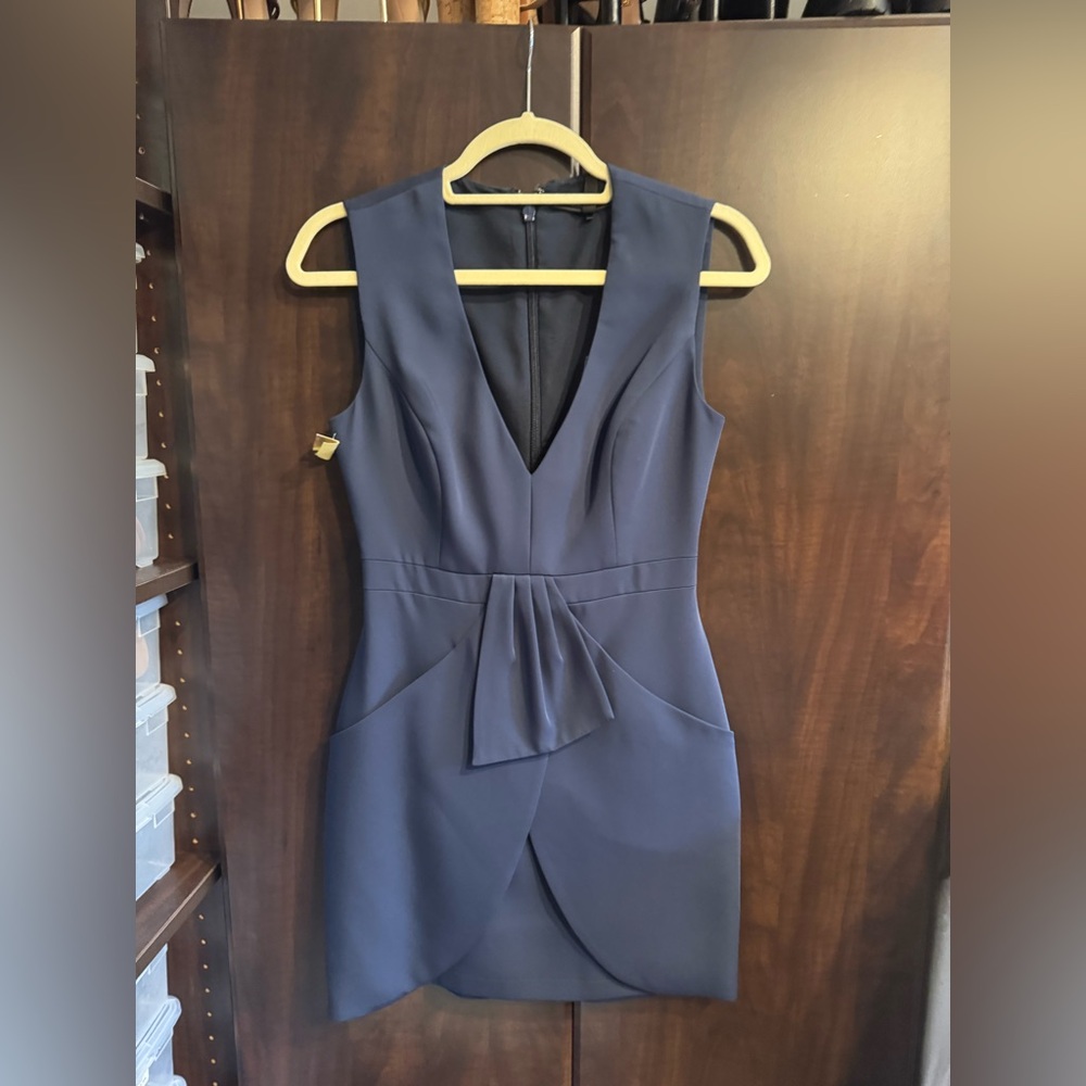BCBGMaxAzria Deep Blue Dress